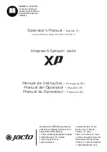 Preview for 1 page of Jacto XP12 Operator'S Manual