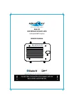 Jacuzzi Products AQUATIC AV BLUEWAVE 6500-915 Owner'S Manual preview