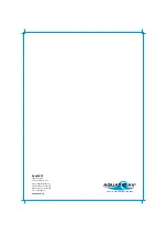 Preview for 11 page of Jacuzzi Products AQUATIC AV BLUEWAVE 6500-915 Owner'S Manual