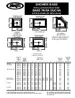 Preview for 1 page of Jacuzzi 3636S Installation Instructions Manual