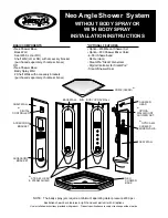 Jacuzzi 4242N Installation Instructions Manual предпросмотр