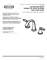 Предварительный просмотр 1 страницы Jacuzzi 65804W-6201 Assembly Instructions Manual