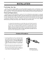 Предварительный просмотр 6 страницы Jacuzzi Aero Plus C460000 Owner'S Manual