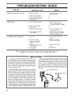 Preview for 22 page of Jacuzzi Aero Plus C460000 Owner'S Manual