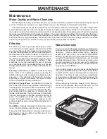 Preview for 15 page of Jacuzzi AERO PLUS PortableWhirlpoolSpa Owner'S Manual