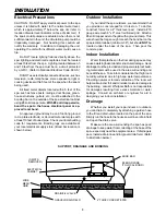 Preview for 8 page of Jacuzzi Aero Select Owner'S Manual