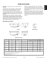 Preview for 5 page of Jacuzzi AIR BATHS LUXURY SERIES Installation And Operation Instructions Manual