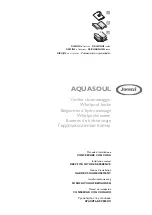 Preview for 1 page of Jacuzzi AQUASOUL 170x70 Installation Manual