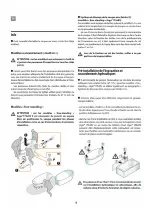 Предварительный просмотр 8 страницы Jacuzzi ARGA 175x85 Instructions For Preinstallation