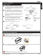 Preview for 5 page of Jacuzzi Arga Swirlpool Operating Instructions Manual