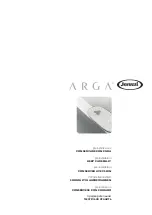 Jacuzzi Arga Preinstallation Manual предпросмотр