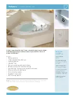 Jacuzzi Bellavista DT20 Specification Sheet preview