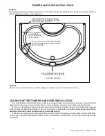 Предварительный просмотр 17 страницы Jacuzzi BY82000 Installation And Operating Instructions Manual