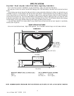 Предварительный просмотр 4 страницы Jacuzzi BZ00000 Installation And Operating Instructions Manual