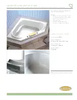 Jacuzzi Capella BE60 Specification Sheet preview