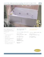 Jacuzzi CETRA 536 Specification Sheet preview