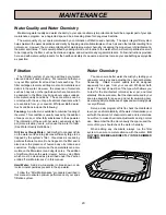 Preview for 22 page of Jacuzzi Cirrus IG D500000 Owner'S Manual