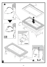 Предварительный просмотр 10 страницы Jacuzzi Corian Aura Corner 140 Installation Manual