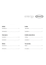 Предварительный просмотр 3 страницы Jacuzzi Energy Installation Manual