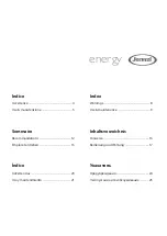 Preview for 3 page of Jacuzzi Energy Use & Maintenance