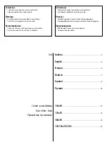 Preview for 2 page of Jacuzzi essential Series Instructions For Preinstallation