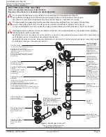 Предварительный просмотр 3 страницы Jacuzzi EV23829 Assembly And Installation Instructions Manual