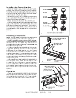 Предварительный просмотр 4 страницы Jacuzzi Faucet Kit Installation Instructions Manual