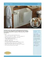 Jacuzzi Finestra EW05 Specification Sheet preview