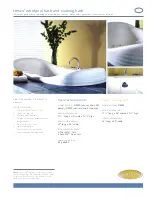 Jacuzzi fresco BM85 Specification Sheet preview