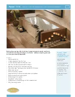 Jacuzzi FUZION 7236 RH Specification Sheet preview