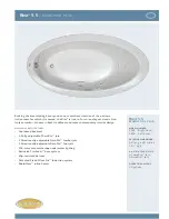 Preview for 1 page of Jacuzzi FX00 Specification Sheet