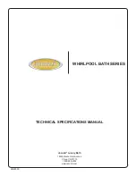 Jacuzzi HD85000 Technical & Specifications Manual preview