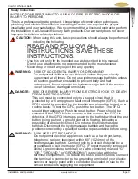 Preview for 3 page of Jacuzzi HE97000 Installation And Operation Instructions Manual