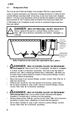 Preview for 10 page of Jacuzzi J-145 Owner'S Manual