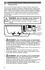 Предварительный просмотр 10 страницы Jacuzzi J - 280 Owner'S Manual