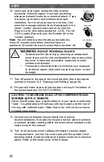 Предварительный просмотр 24 страницы Jacuzzi J - 280 Owner'S Manual