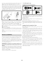 Preview for 52 page of Jacuzzi J-500 Series Installation Manual And Use & Maintenance