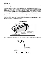 Предварительный просмотр 6 страницы Jacuzzi J-ALLURE J-ALLURELuxury Bathing and Entertainment... Installation And Operation Instructions Manual