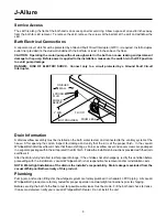 Предварительный просмотр 11 страницы Jacuzzi J-ALLURE J-ALLURELuxury Bathing and Entertainment... Installation And Operation Instructions Manual