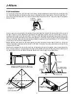 Preview for 10 page of Jacuzzi J-ALLURE Installation And Operation Instructions Manual