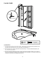 Предварительный просмотр 14 страницы Jacuzzi J-Corner Shower Tower Verona Installation And Operating Manual