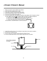 Предварительный просмотр 25 страницы Jacuzzi J-DREAM II Owner'S Manual