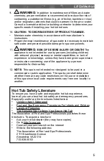 Preview for 9 page of Jacuzzi J - LX Owner'S Manual