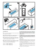 Предварительный просмотр 40 страницы Jacuzzi J-Sha Mi Corner Instructions For Preinstallation