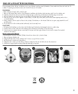 Preview for 8 page of Jacuzzi JPV200 Operating Instructions Manual