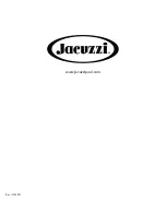 Предварительный просмотр 12 страницы Jacuzzi JPV300 Operating Instructions Manual