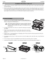 Preview for 10 page of Jacuzzi LG72000 Installation Manual & Warranty Information