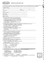 Preview for 16 page of Jacuzzi LG72000 Installation Manual & Warranty Information