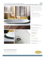 Jacuzzi Luna BF75-RH Specification Sheet preview