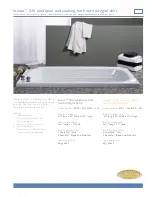 Предварительный просмотр 1 страницы Jacuzzi luxura 530 Specification Sheet